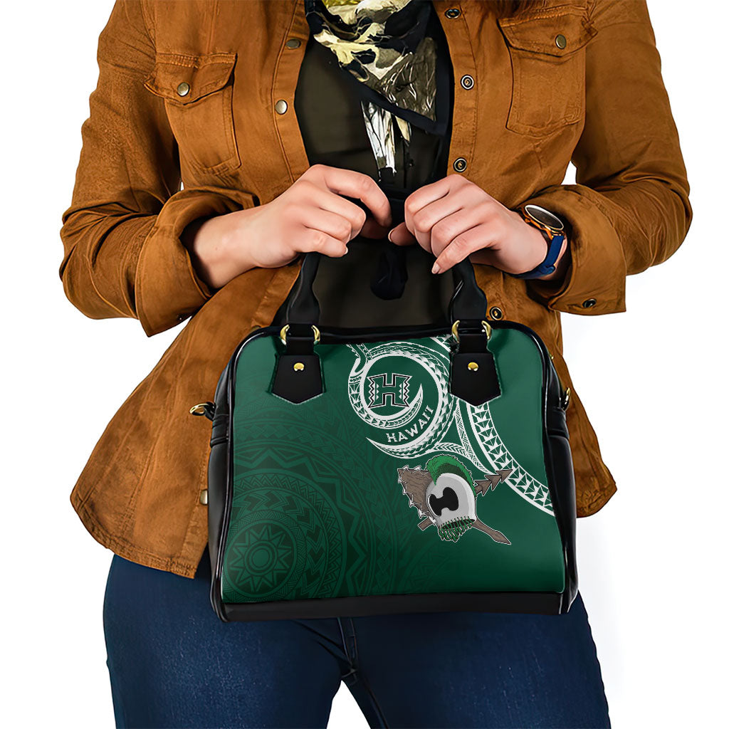 Hawaii Rainbow Warriors Alumni Shoulder Handbag Ti Maile Lei - Glory For The Warriors