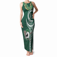 Hawaii Rainbow Warriors Alumni Personalized Tank Maxi Dress Ti Maile Lei - Glory For The Warriors