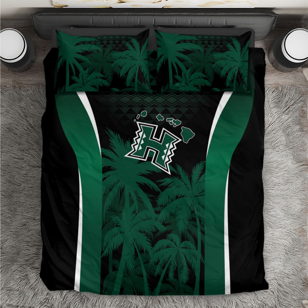 Hawaii Rainbow Warriors La'au Pama Bedding Set