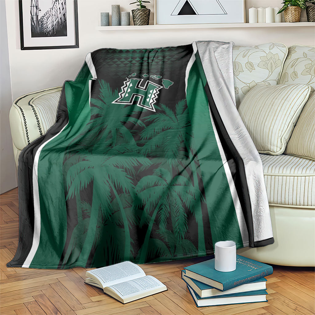 Hawaii Rainbow Warriors La'au Pama Blanket