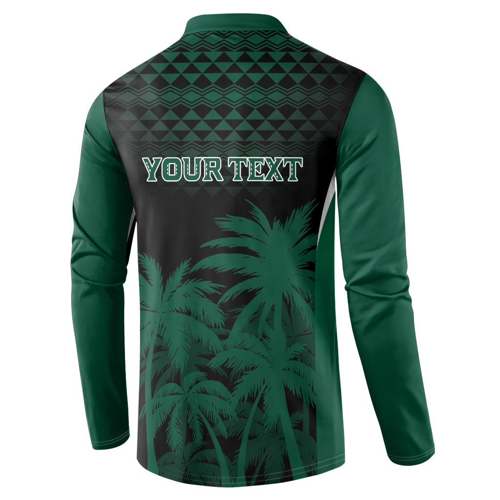 Hawaii Rainbow Warriors La'au Pama Personalized Button Sweatshirt