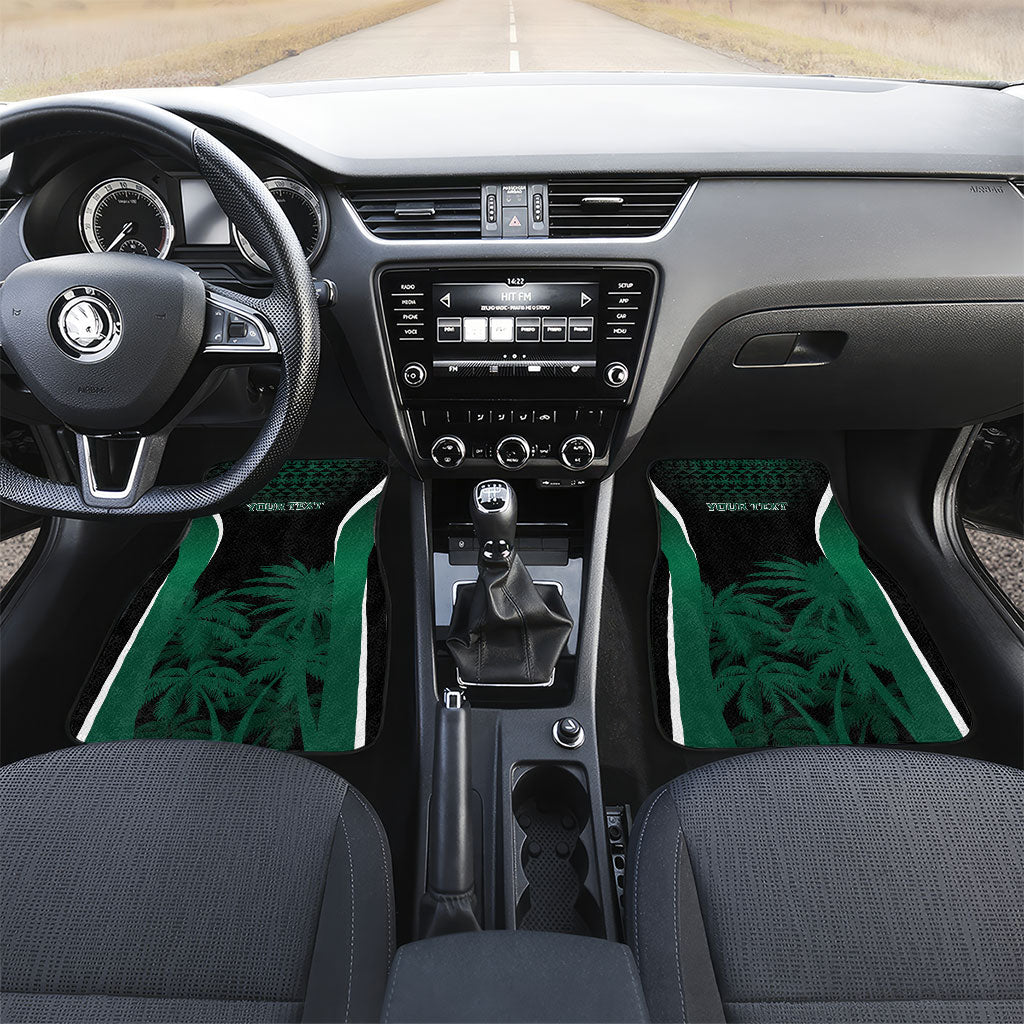 Hawaii Rainbow Warriors La'au Pama Personalized Car Mats