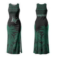 Hawaii Rainbow Warriors La'au Pama Personalized Family Matching Tank Maxi Dress and Hawaiian Shirt