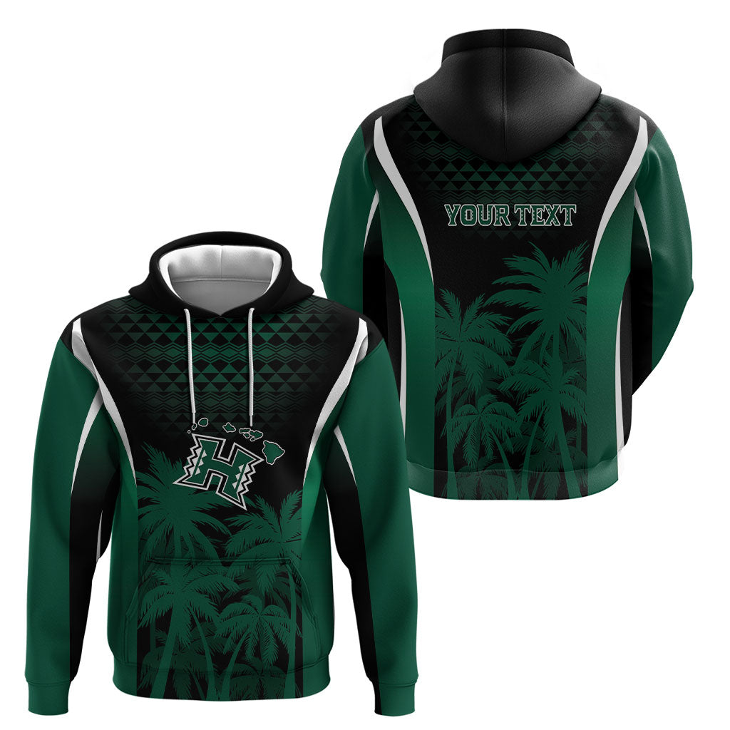 Hawaii Rainbow Warriors La'au Pama Personalized Hoodie