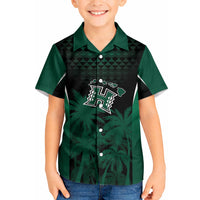Hawaii Rainbow Warriors La'au Pama Personalized Kid Hawaiian Shirt