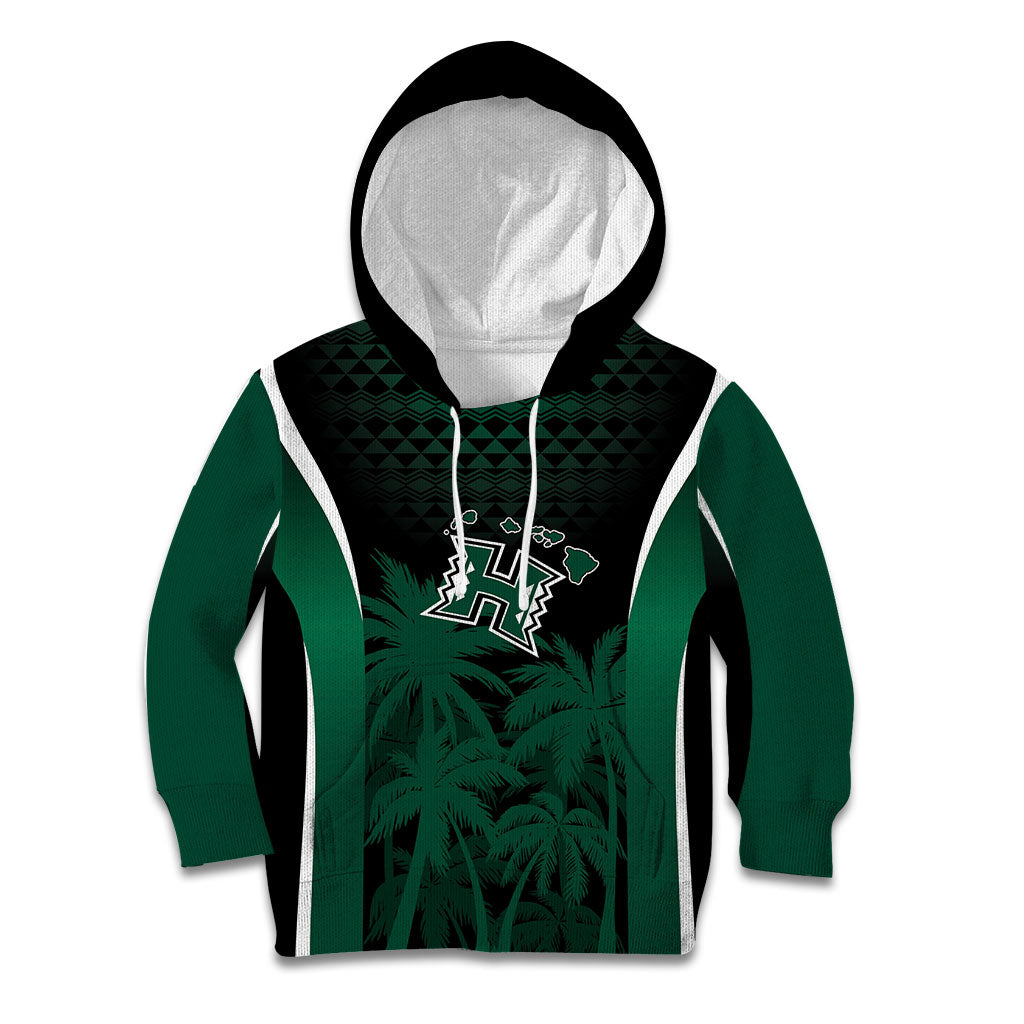 Hawaii Rainbow Warriors La'au Pama Personalized Kid Hoodie