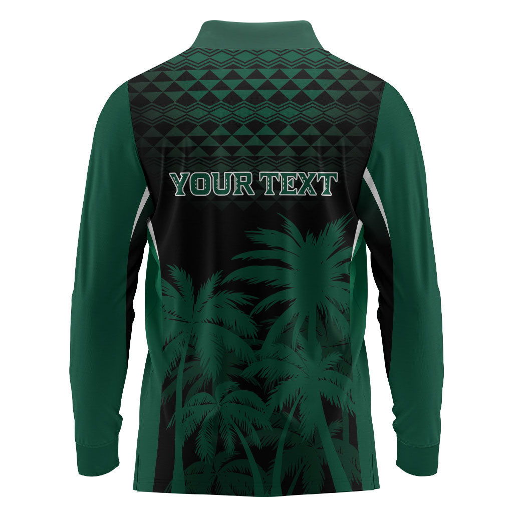 Hawaii Rainbow Warriors La'au Pama Personalized Long Sleeve Polo Shirt