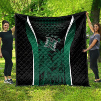 Hawaii Rainbow Warriors La'au Pama Quilt