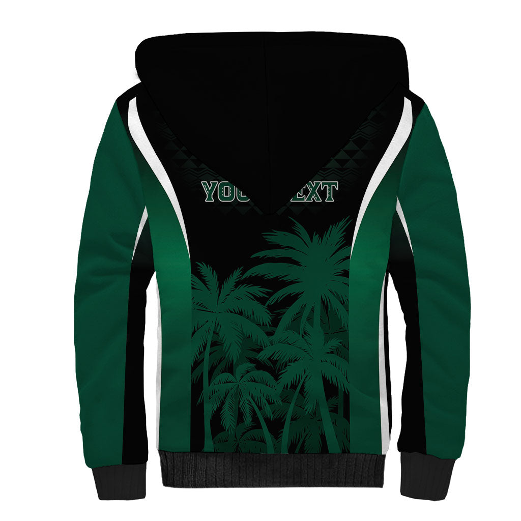 Hawaii Rainbow Warriors La'au Pama Personalized Sherpa Hoodie