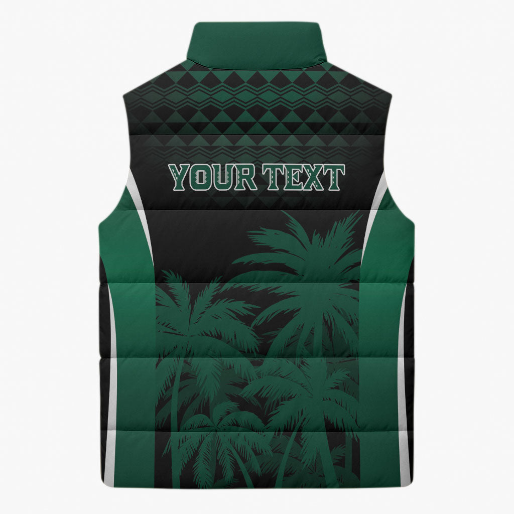 Hawaii Rainbow Warriors La'au Pama Personalized Sleeveless Puffer Jacket