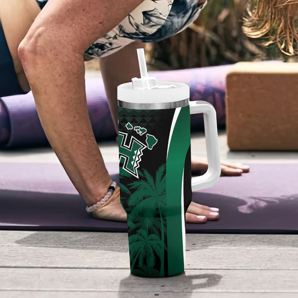 Hawaii Rainbow Warriors La'au Pama Tumbler With Handle