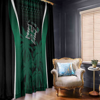 Hawaii Rainbow Warriors La'au Pama Window Curtain