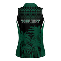 Hawaii Rainbow Warriors La'au Pama Personalized Women Sleeveless Polo Shirt