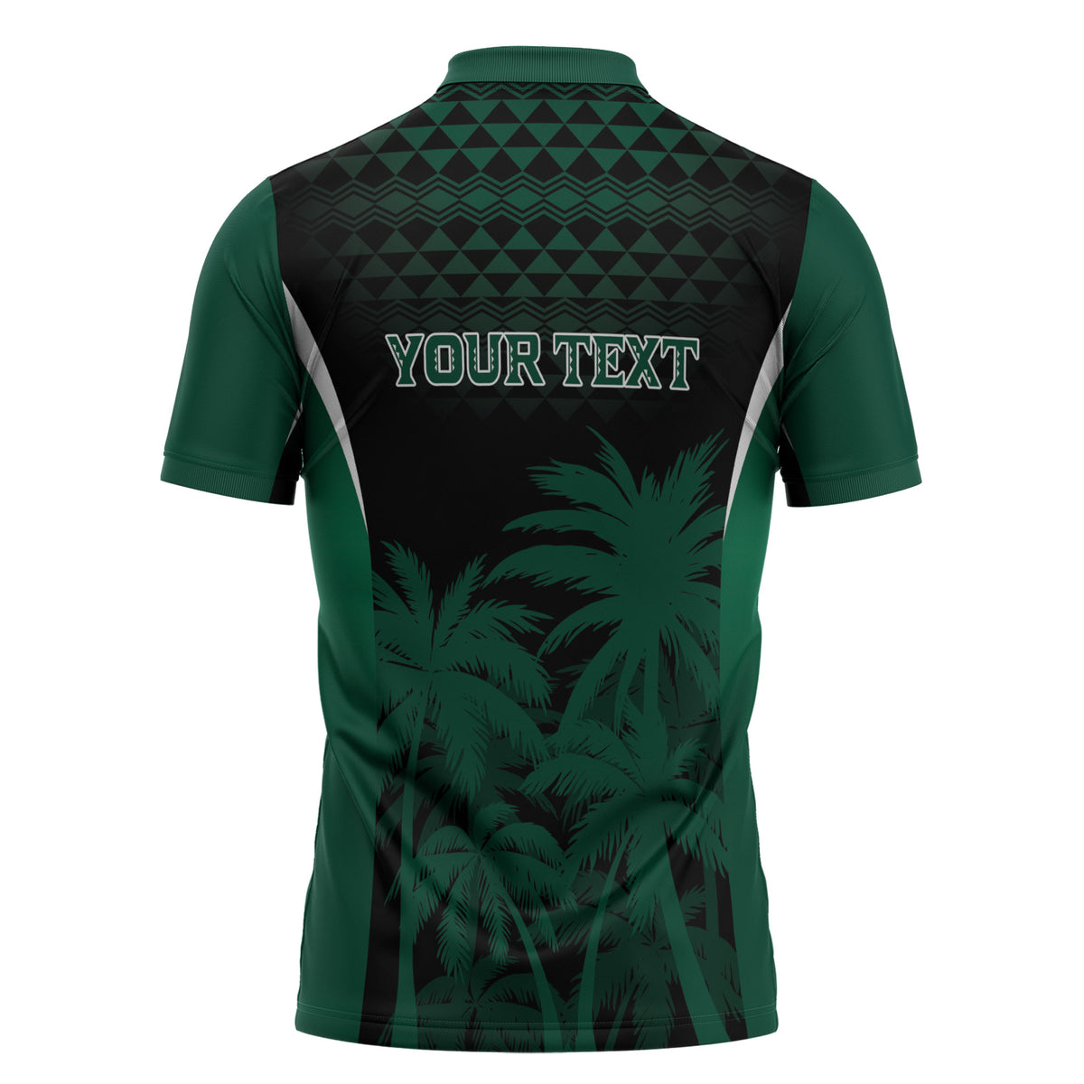Hawaii Rainbow Warriors La'au Pama Personalized Zipper Polo Shirt