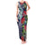 Meri Kirihimete New Zealand Tank Maxi Dress Tui on Pohutukawa - Blue Ver