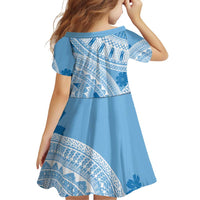 Bula Fiji Classic Masi Tapa Family Matching Puletasi and Hawaiian Shirt Turquoise - Polynesian Pride