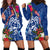 Guam Christmas Hoodie Dress Turtle Mix Tapa Felis Pasgua LT7 - Polynesian Pride