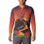 Hawaii Kilauea Volcano Button Sweatshirt Pele Goddess