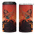 Hawaii Kilauea Volcano 4 in 1 Can Cooler Tumbler Pele Goddess