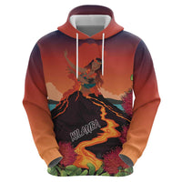 Hawaii Kilauea Volcano Hoodie Pele Goddess
