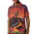 Hawaii Kilauea Volcano Kid Polo Shirt Pele Goddess