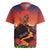 Hawaii Kilauea Volcano Rugby Jersey Pele Goddess