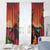 Hawaii Kilauea Volcano Window Curtain Pele Goddess