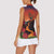 Hawaii Kilauea Volcano Women Sleeveless Polo Shirt Pele Goddess