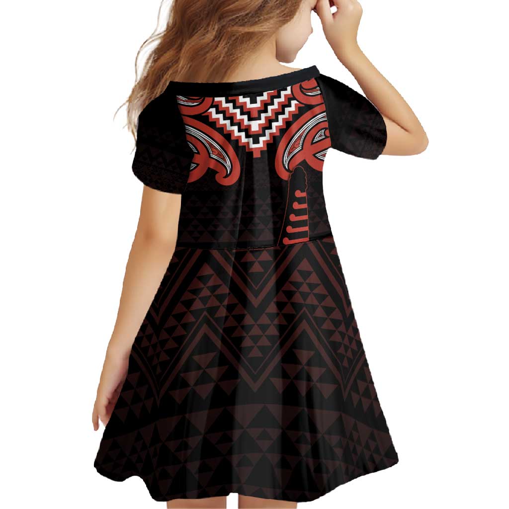 Maori Waitangi Family Matching Tank Maxi Dress and Hawaiian Shirt Kotahitanga Poutama Mix Whakairo LT7 - Polynesian Pride