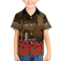 Australia - New Zealand ANZAC Lone Pine Hawaiian Shirt The Last Post