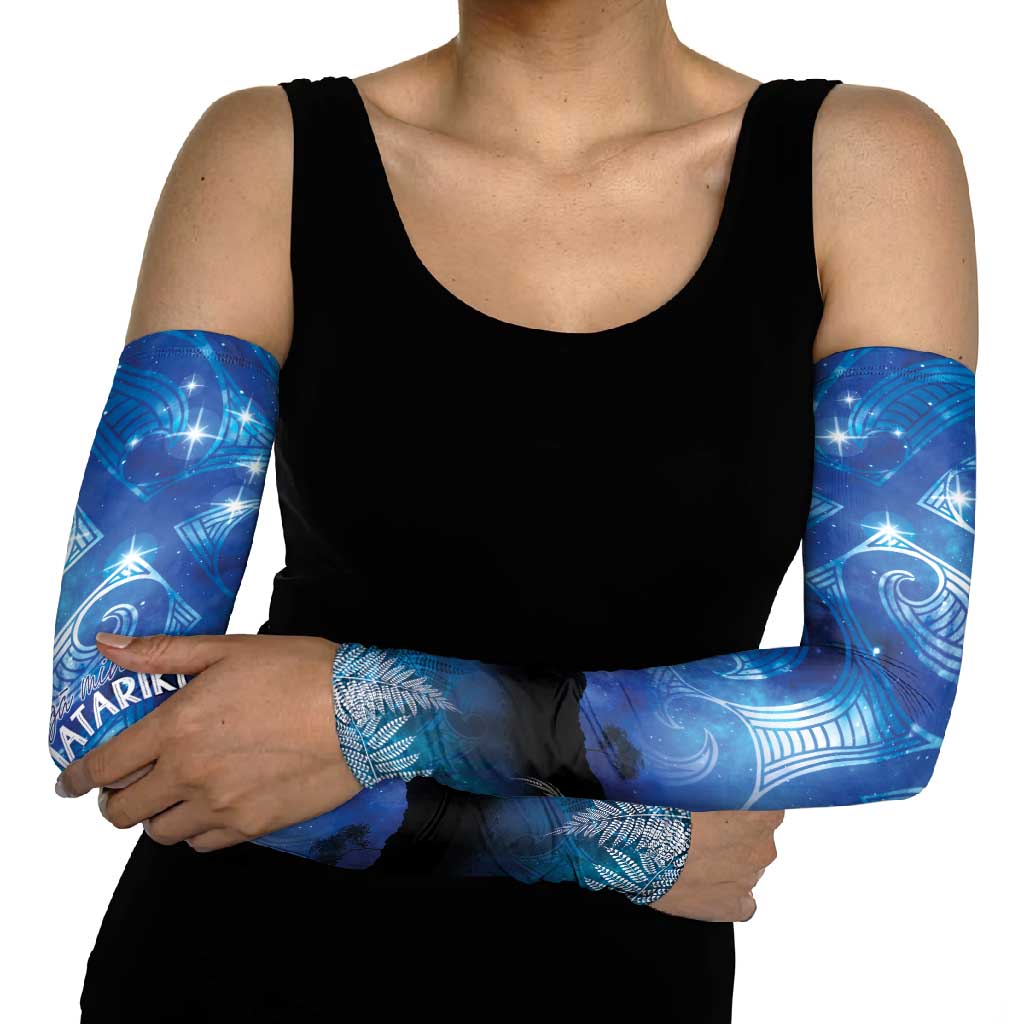 NZ Maori Matariki Scenery Arm Sleeves Galaxy Sky