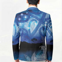 NZ Maori Matariki Scenery Blazer Galaxy Sky