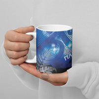 NZ Maori Matariki Scenery Ceramic Mug Galaxy Sky