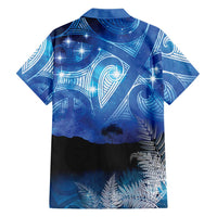 NZ Maori Matariki Scenery Family Matching Off Shoulder Maxi Dress and Hawaiian Shirt Galaxy Sky