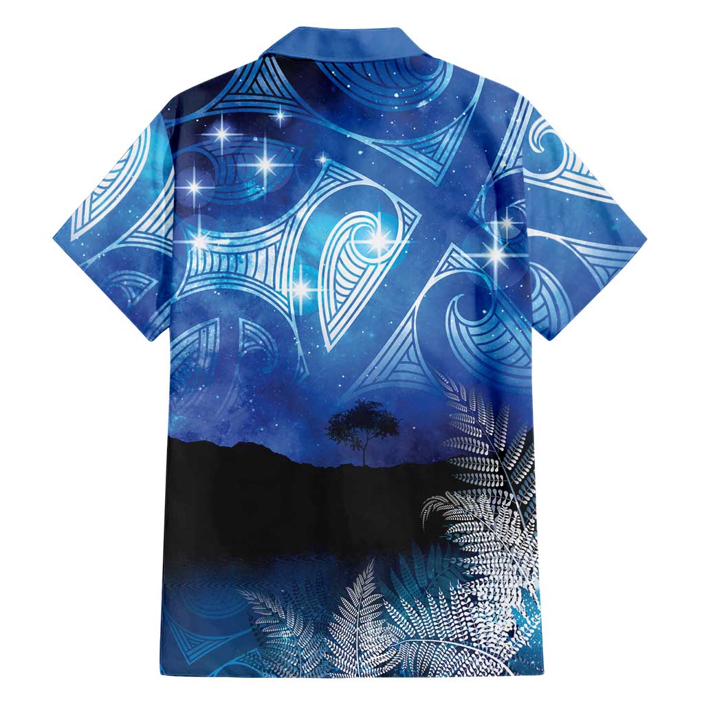 NZ Maori Matariki Scenery Hawaiian Shirt Galaxy Sky