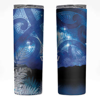 NZ Maori Matariki Scenery Skinny Tumbler Galaxy Sky