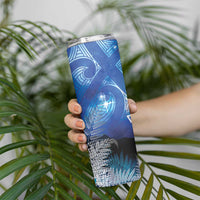 NZ Maori Matariki Scenery Skinny Tumbler Galaxy Sky