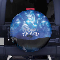 NZ Maori Matariki Scenery Spare Tire Cover Galaxy Sky