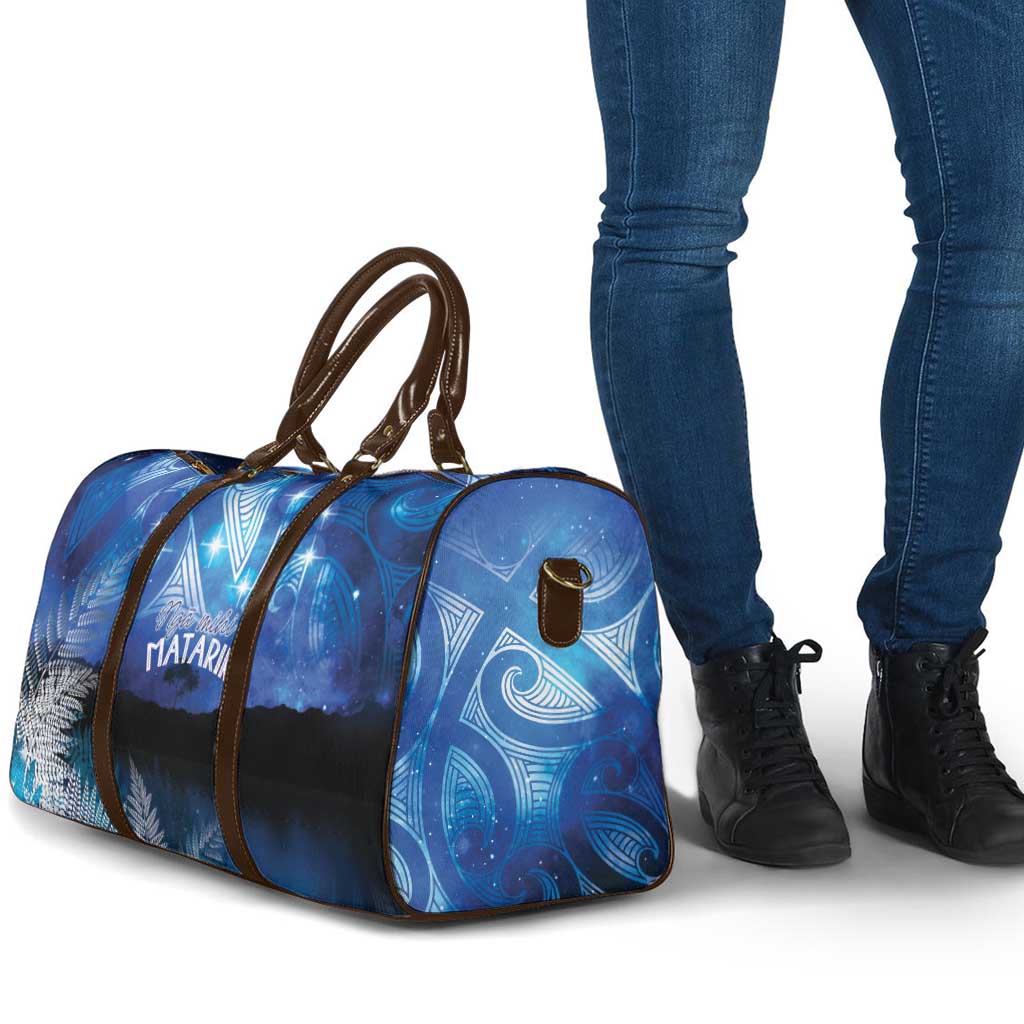 NZ Maori Matariki Scenery Travel Bag Galaxy Sky