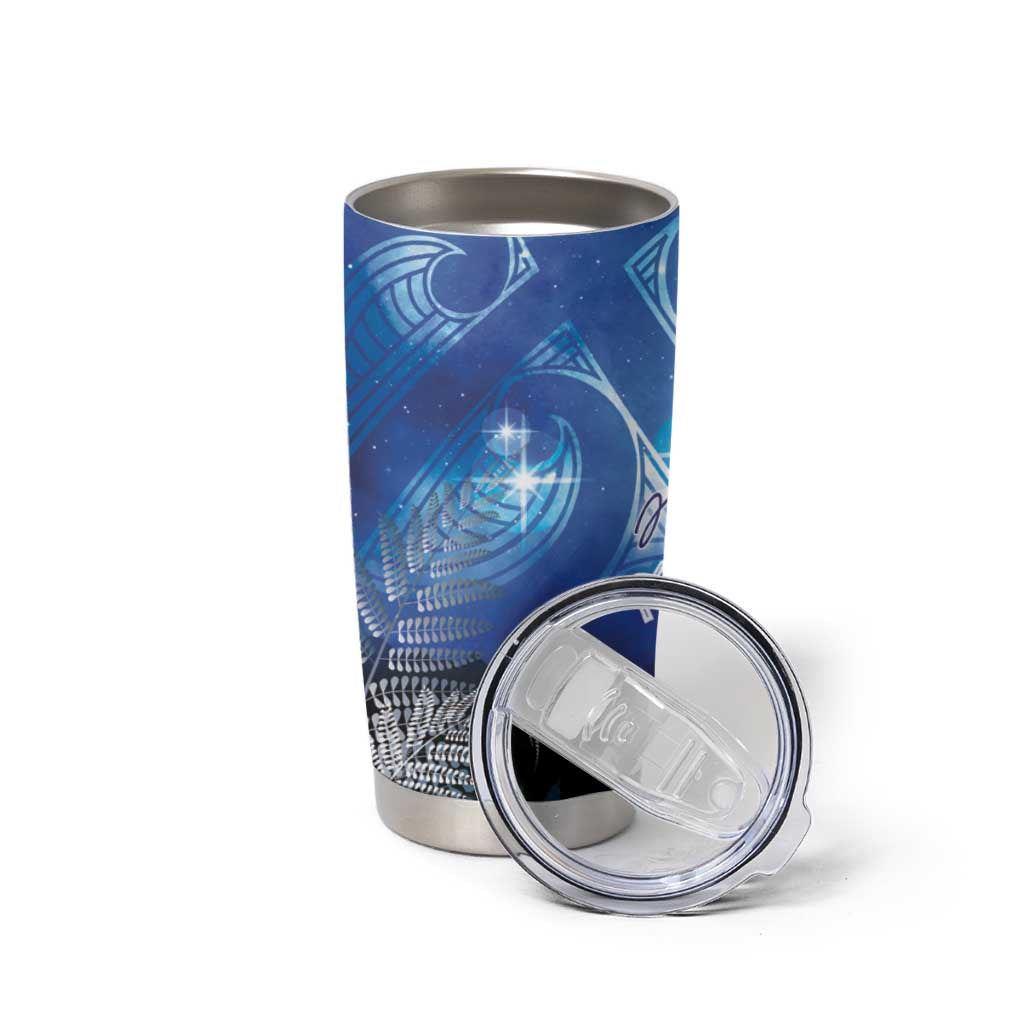 NZ Maori Matariki Scenery Tumbler Cup Galaxy Sky