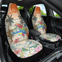 Christmas In July - Hawaii Retro Car Seat Cover Lost In Parrot-dise