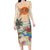 Personalized Christmas In July - Hawaii Retro Family Matching Long Sleeve Bodycon Dress and Hawaiian Shirt Lost In Parrot-dise