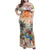 Personalized Christmas In July - Hawaii Retro Family Matching Off Shoulder Maxi Dress and Hawaiian Shirt Lost In Parrot-dise