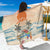 Christmas In July - Hawaii Retro Sarong Lost In Parrot-dise