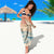 Christmas In July - Hawaii Retro Sarong Lost In Parrot-dise