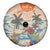 Christmas In July - Hawaii Retro Spare Tire Cover Lost In Parrot-dise
