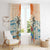 Christmas In July - Hawaii Retro Window Curtain Lost In Parrot-dise