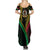 Personalised Vanuatu Summer Maxi Dress 43rd Hapi Indipendens Long LT7 - Polynesian Pride