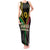 Personalised Vanuatu Tank Maxi Dress 43rd Hapi Indipendens Long LT7 Women Black - Polynesian Pride