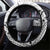 Fiji Rugby Bula Masi Steering Wheel Cover Fish Tail Kaivity Cibi - White